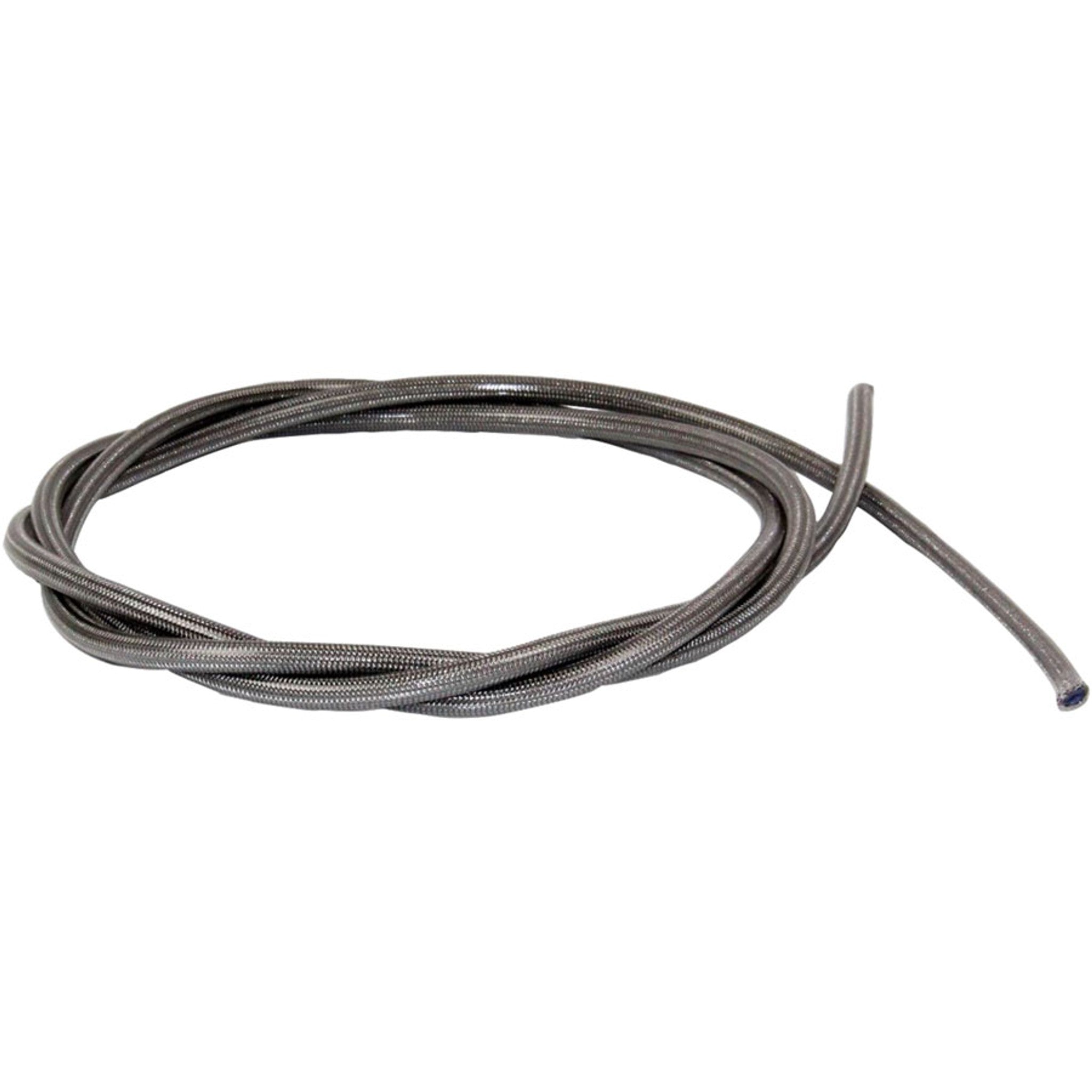 Braided Stainless Steel Hydraulic Brake Hose - 5mm, Comes a an individual 1000mm (1 meter) length