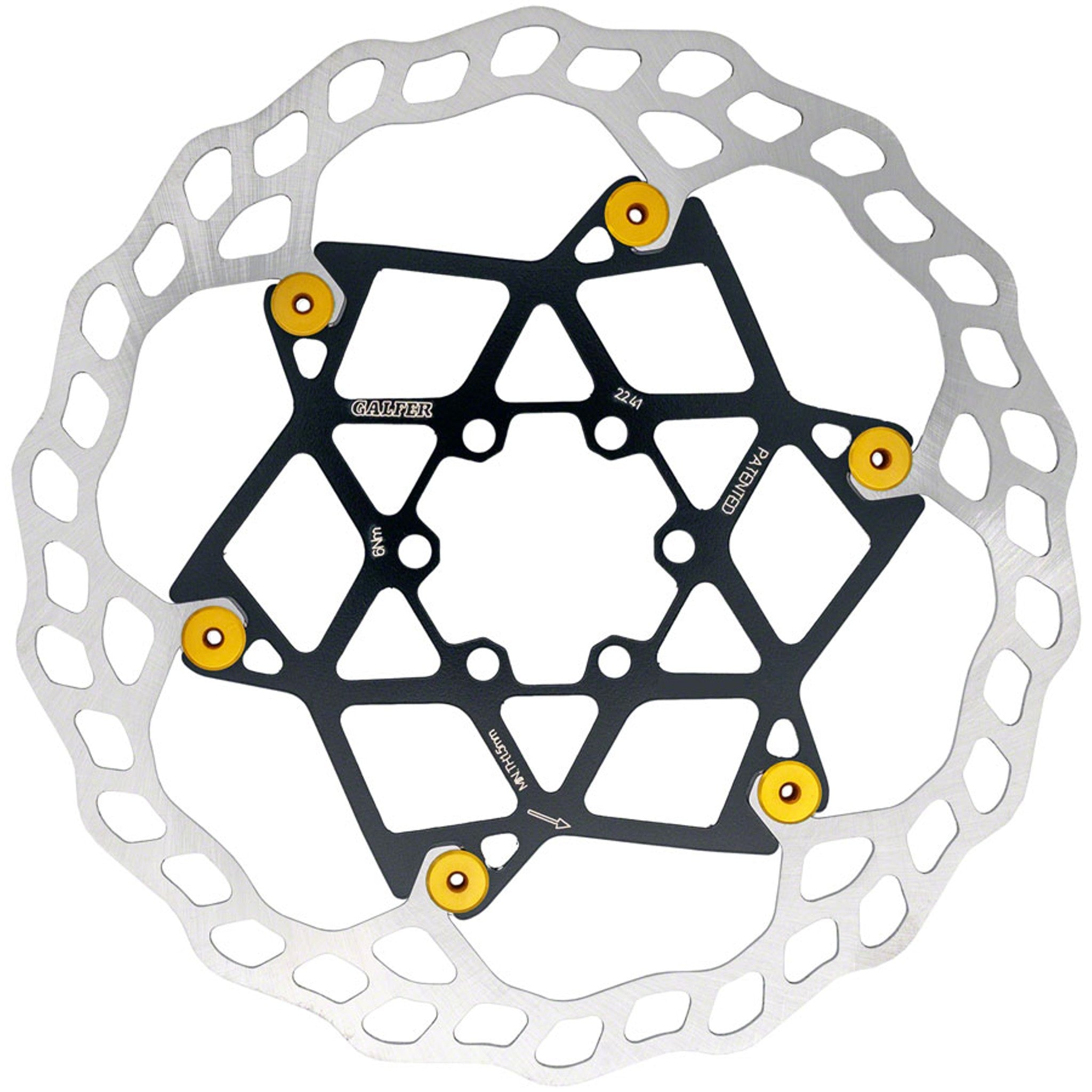 Floating Wave Disc Brake Rotor