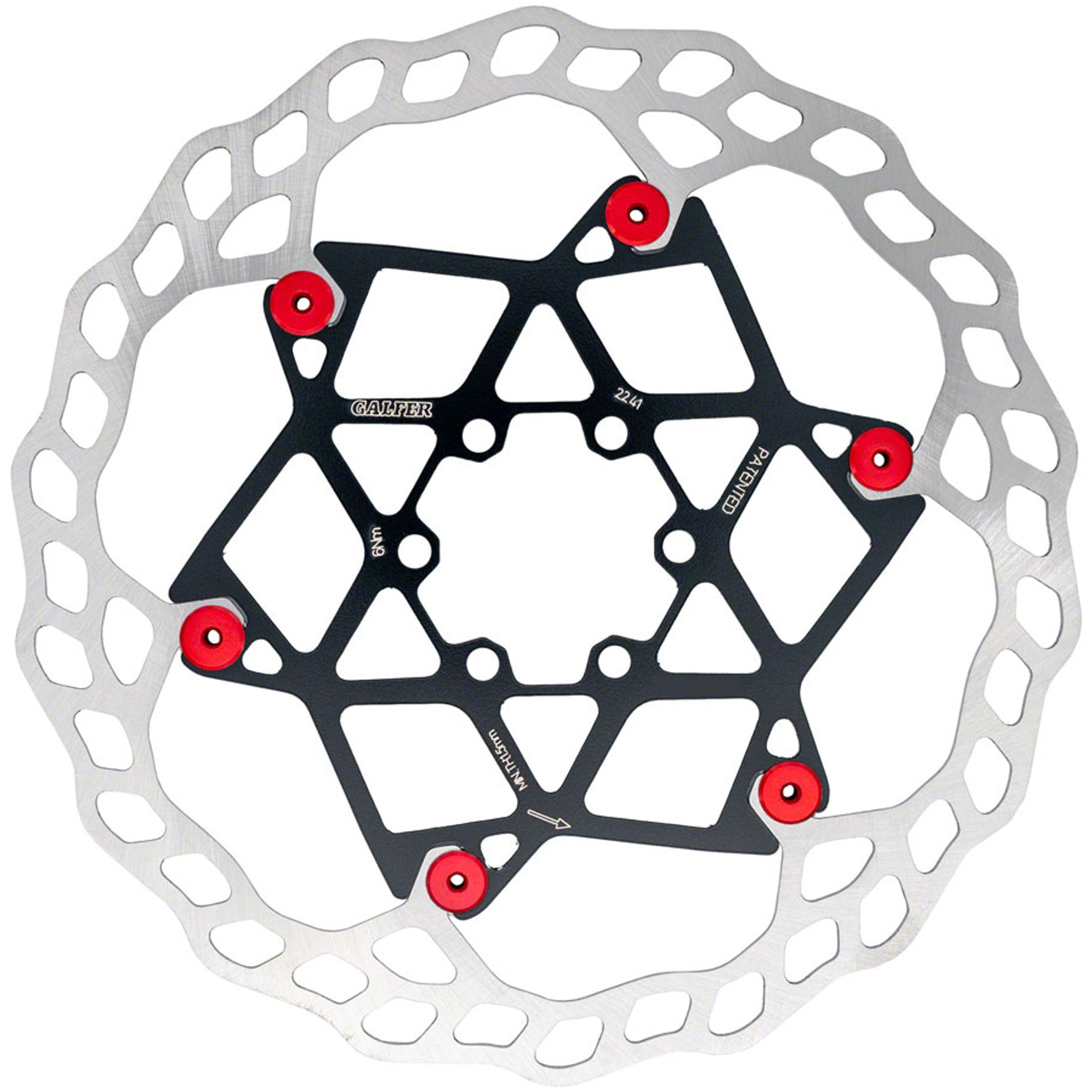 Floating Wave Disc Brake Rotor
