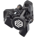 F1 DSK-927 Disc Brake Caliper - Front or Rear, Hydraulic, Flat Mount, Black