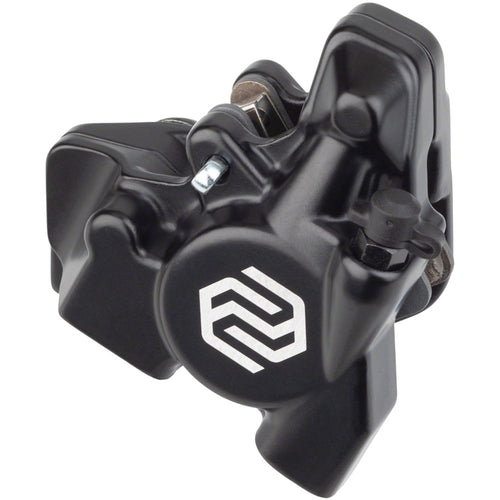F1 DSK-927 Disc Brake Caliper - Front or Rear, Hydraulic, Flat Mount, Black