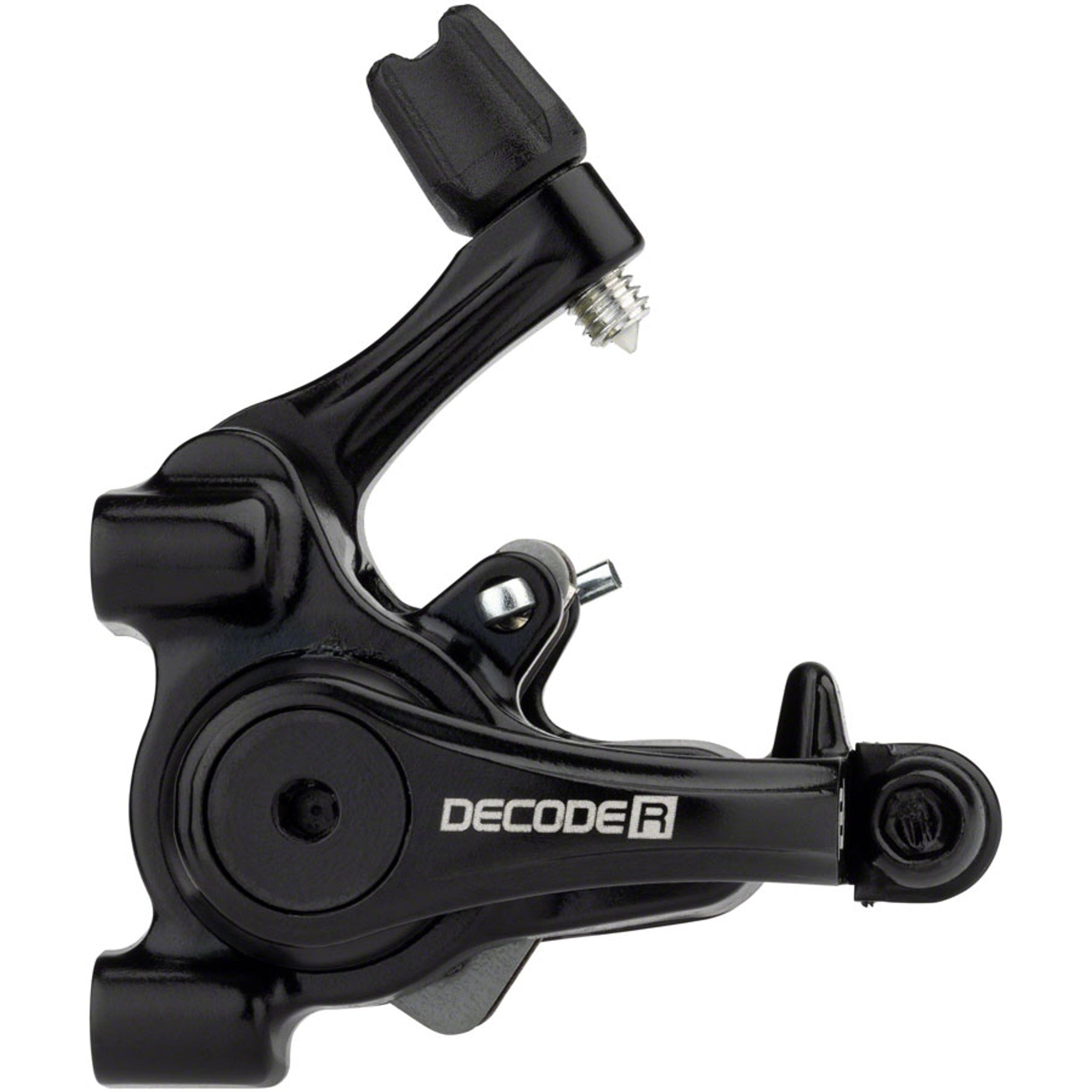 Decode R DSK-718R Disc Brake Caliper - Short Pull Road, Mechanical, Flat Mount, Black