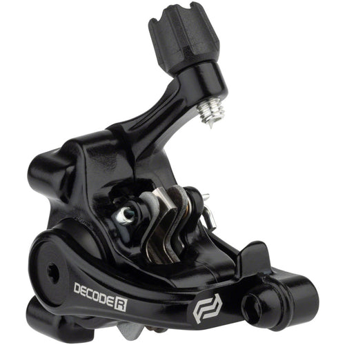 Decode R DSK-718R Disc Brake Caliper - Short Pull Road, Mechanical, Flat Mount, Black