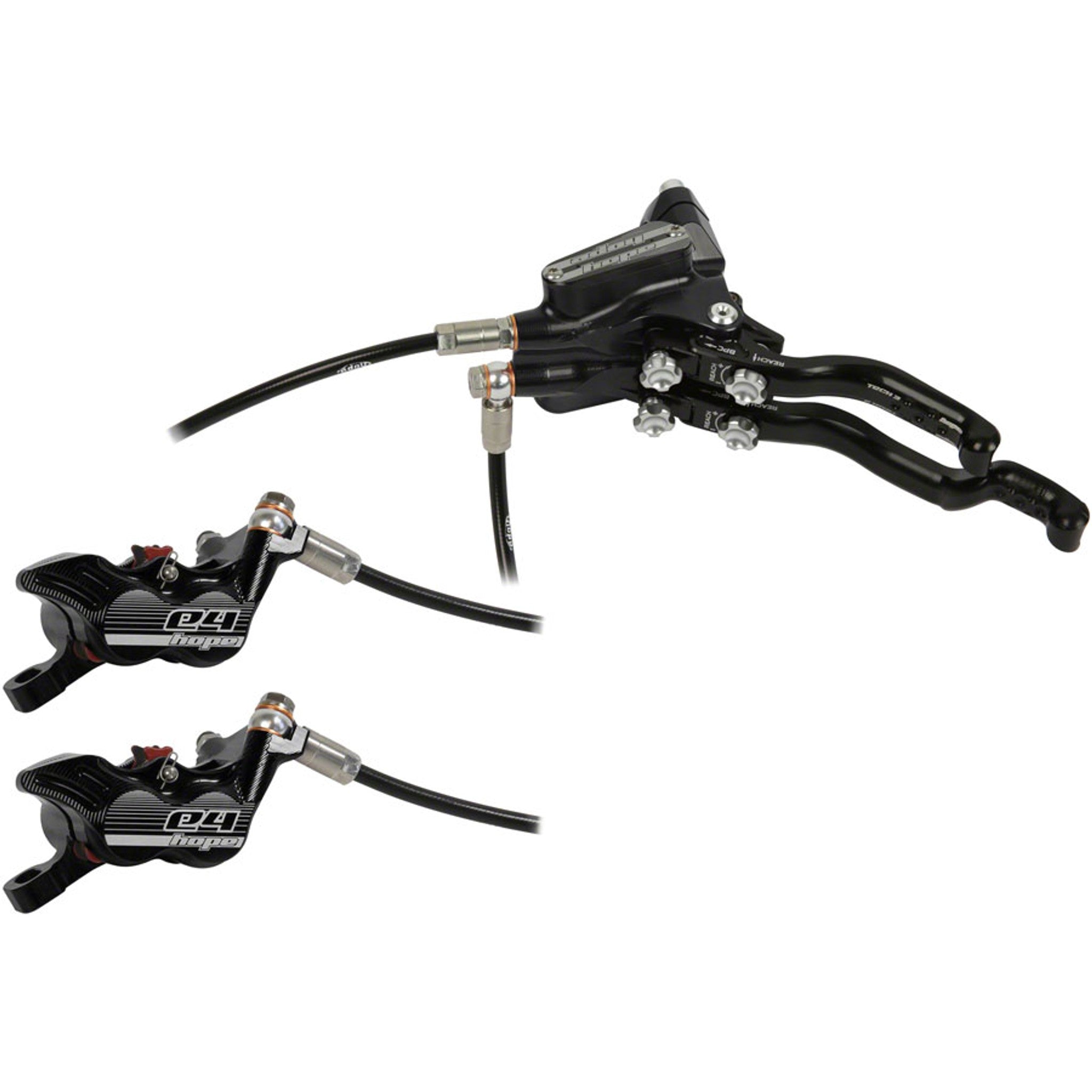 Tech 3 E4 Duo Disc Brakes and Lever Kit