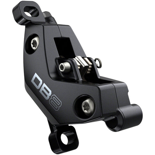 DB8 Disc Brake Caliper - Mineral Oil Caliper, Post Mount, 4-Piston, Diffusion Black
