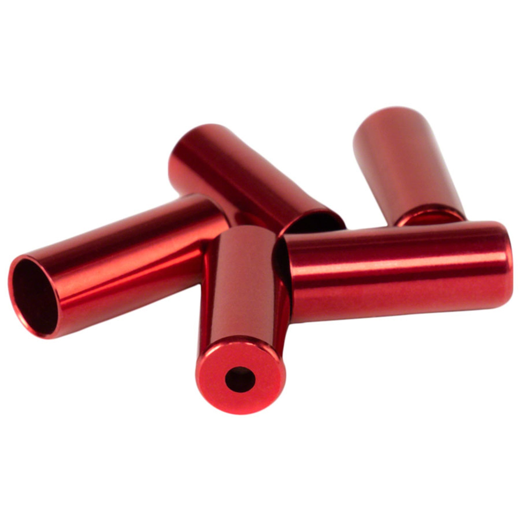 Cable End Caps - Red, Pack of 10