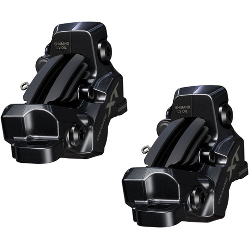 Shimano Deore XT M8200/8220 Disc Brake Upgrade Kit - Right and Left BL-M8200 Levers, Post Mount, Front and Rear BR-M8220 4-Piston Calipers