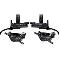 Shimano Deore XT M8200/8220 Disc Brake Upgrade Kit - Right and Left BL-M8200 Levers, Post Mount, Front and Rear BR-M8220 4-Piston Calipers