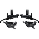 Shimano Deore XT M8200/8220 Disc Brake Upgrade Kit - Right and Left BL-M8200 Levers, Post Mount, Front and Rear BR-M8220 4-Piston Calipers