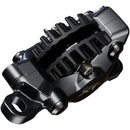 Shimano Deore XT BR-M8200 XC Disc Brake Caliper - Front or Rear, Post Mount, 2-Piston, Includes J04C-MF Finned Metal Pads, Black