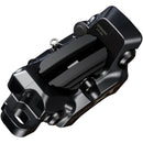 Shimano Deore XT BR-M8220 Enduro Disc Brake Caliper - Front or Rear, Post Mount, 4-Piston, Includes P04C-MF Finned Metal Pads