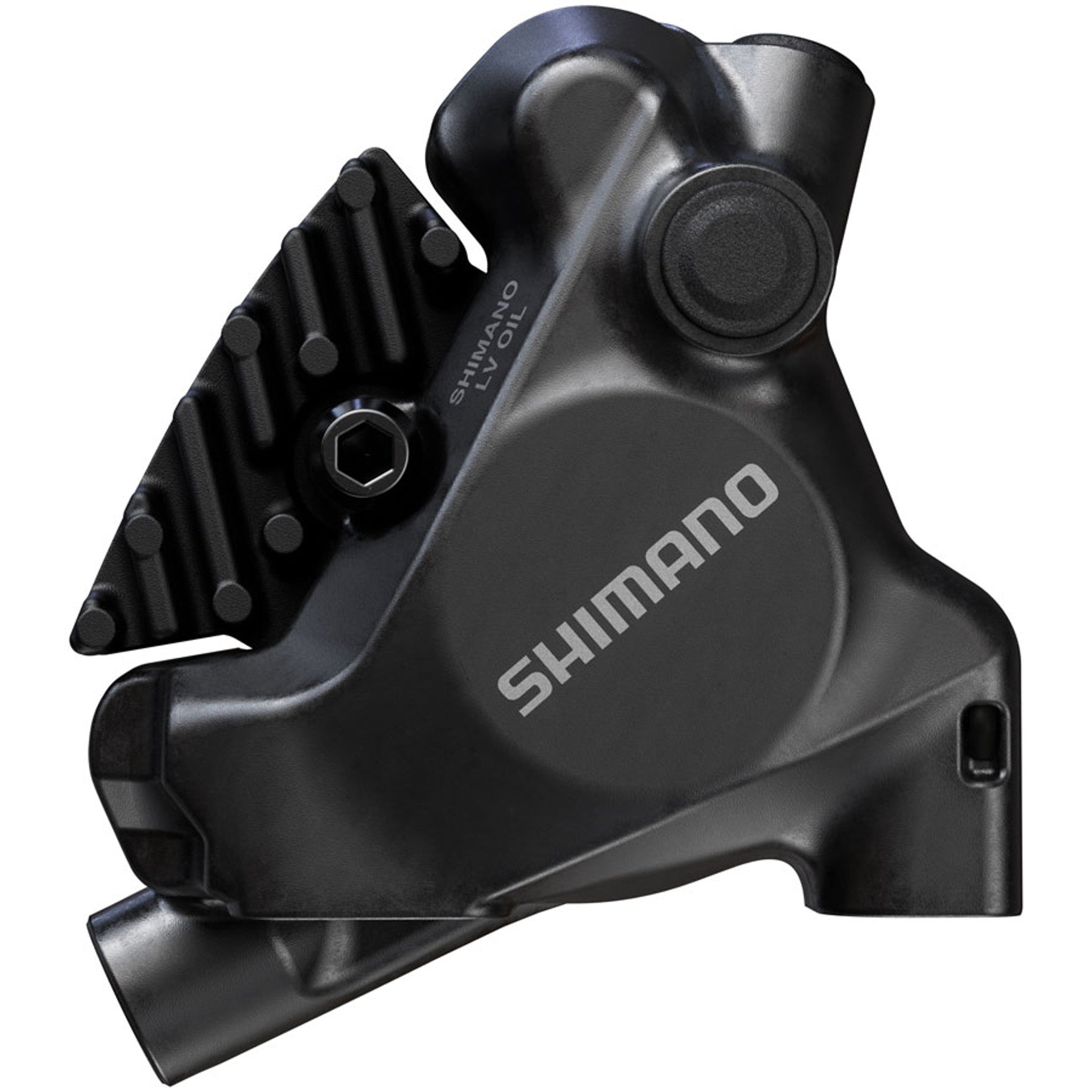 Shimano BR-MT805 XC Disc Brake Caliper - Rear, Flat Mount, 2-Piston, Includes K04S Metal Pads