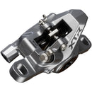 Shimano XTR BR-M9200 XC Disc Brake Caliper - Front or Rear, Post Mount, 2-Piston, Includes K04TI Metal Pads