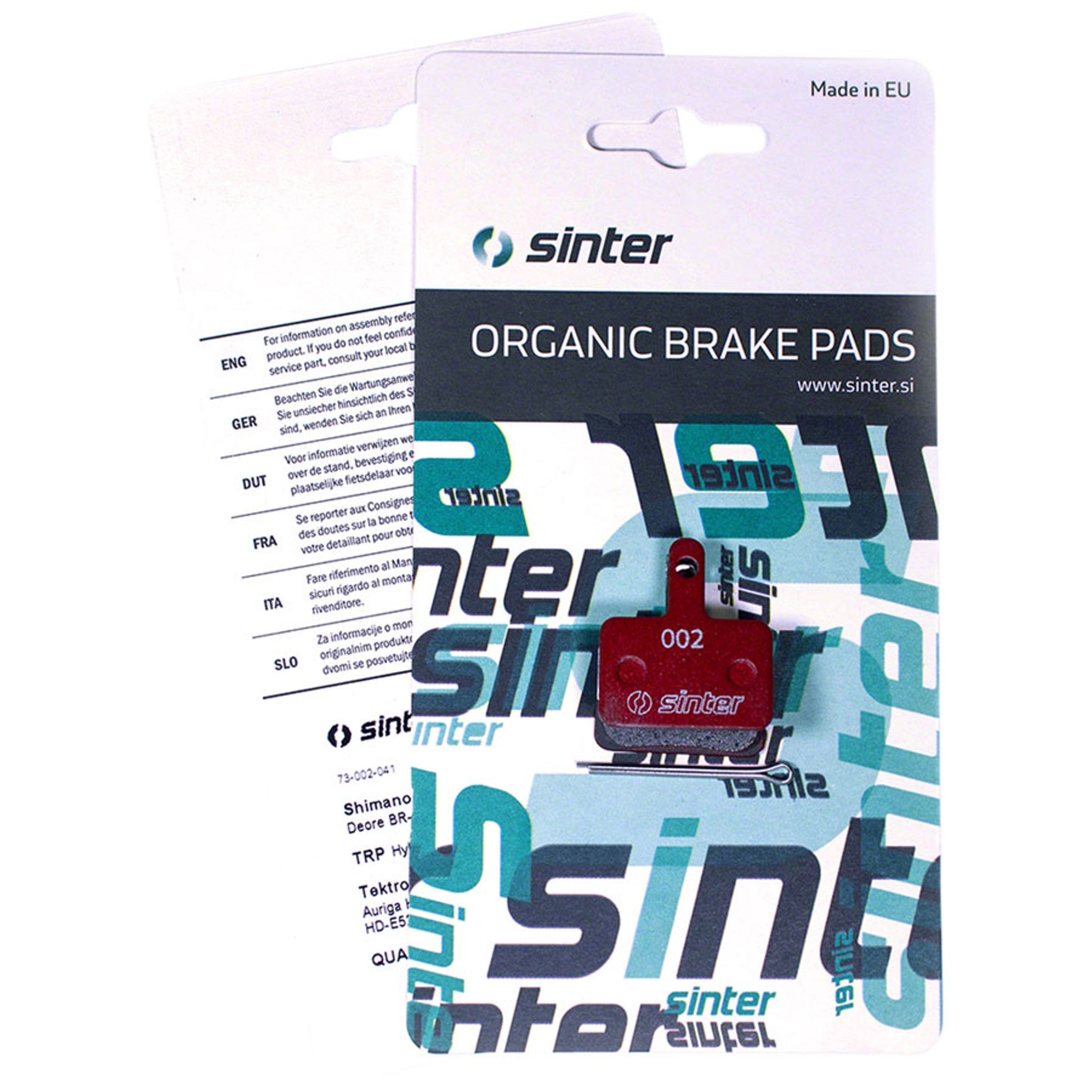 Red s514 Compound Organic Disc Brake Pads