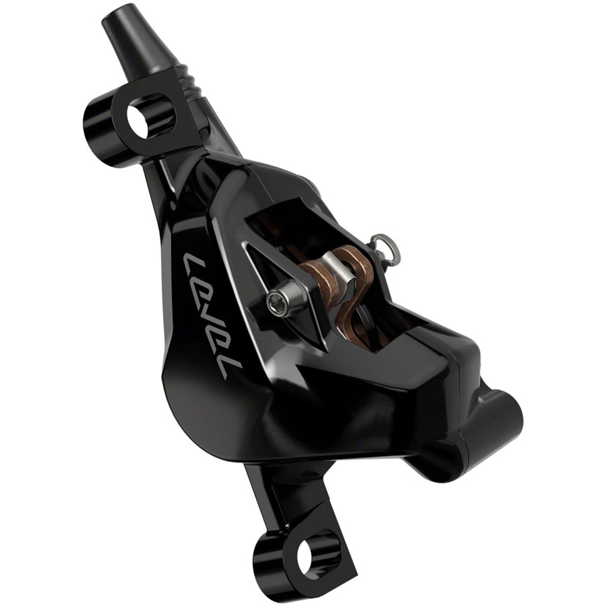 Level Silver Stealth 2-Piston Disc Brake and Lever