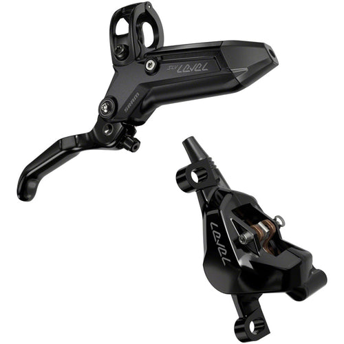 Level Silver Stealth 2-Piston Disc Brake and Lever