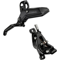 Level Silver Stealth 4-Piston Disc Brake and Lever