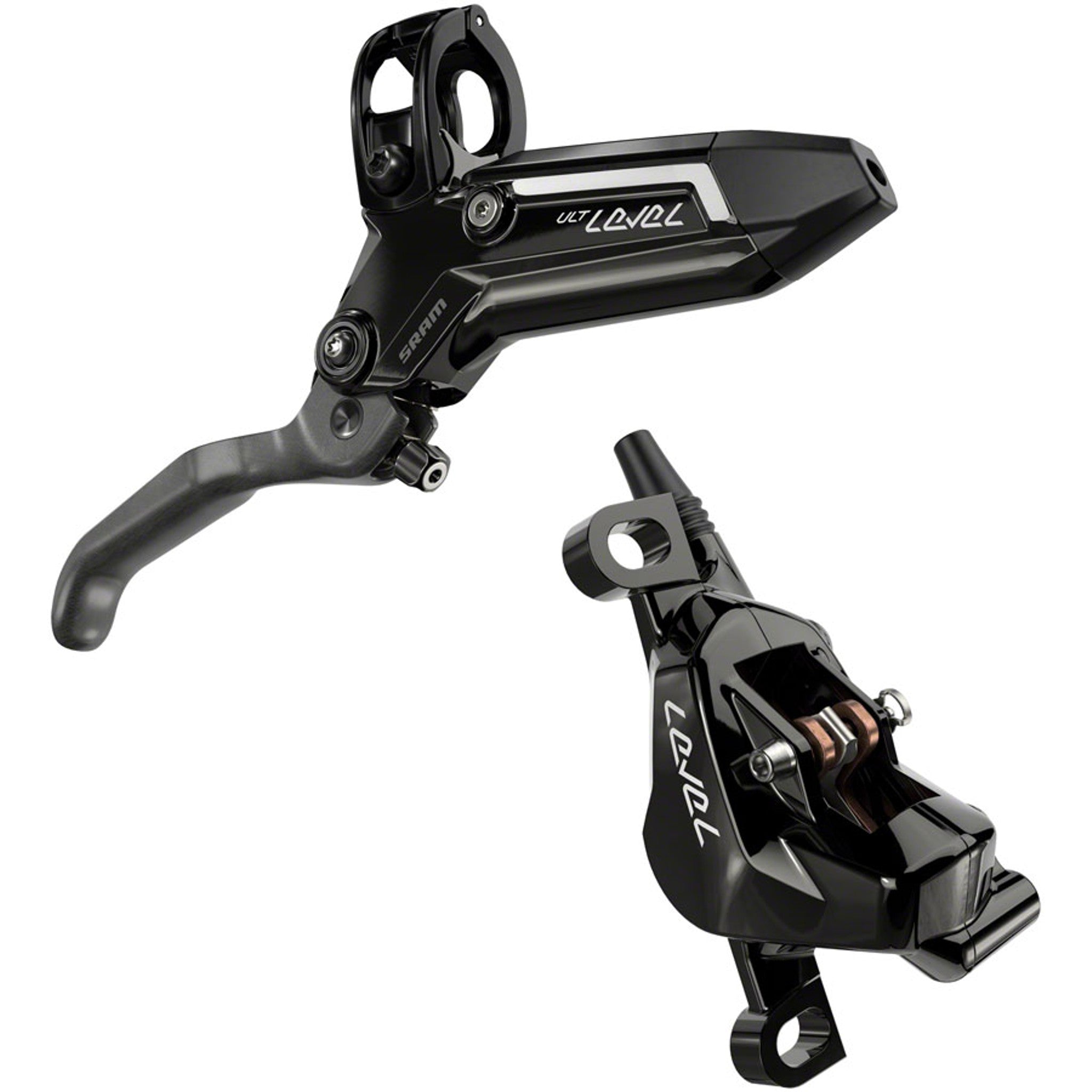 Level Ultimate Stealth 2-Piston Disc Brake and Lever