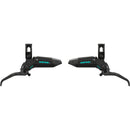 Motive Ultimate Stealth Expert Disc Brake Kit - Front/Rear Levers, Front/Rear Teal Splatter Calipers, Adapters, Rotors, Bleed Kit, A1