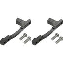 Motive Ultimate Stealth Expert Disc Brake Kit - Front/Rear Levers, Front/Rear Teal Splatter Calipers, Adapters, Rotors, Bleed Kit, A1