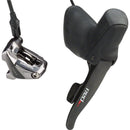 Red Hydraulic Disc Brake & Lever Set