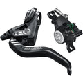 MT4 eSTOP Disc Brake and Lever - Front or Rear, Hydraulic, Post Mount, Black