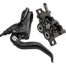 MT5 Disc Brake and Lever - Front or Rear, Hydraulic, Post Mount, Black