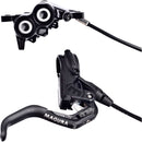 MT Trail Sport Disc Brake Set - Front and Rear, Hydraulic, Post Mount, Black/White