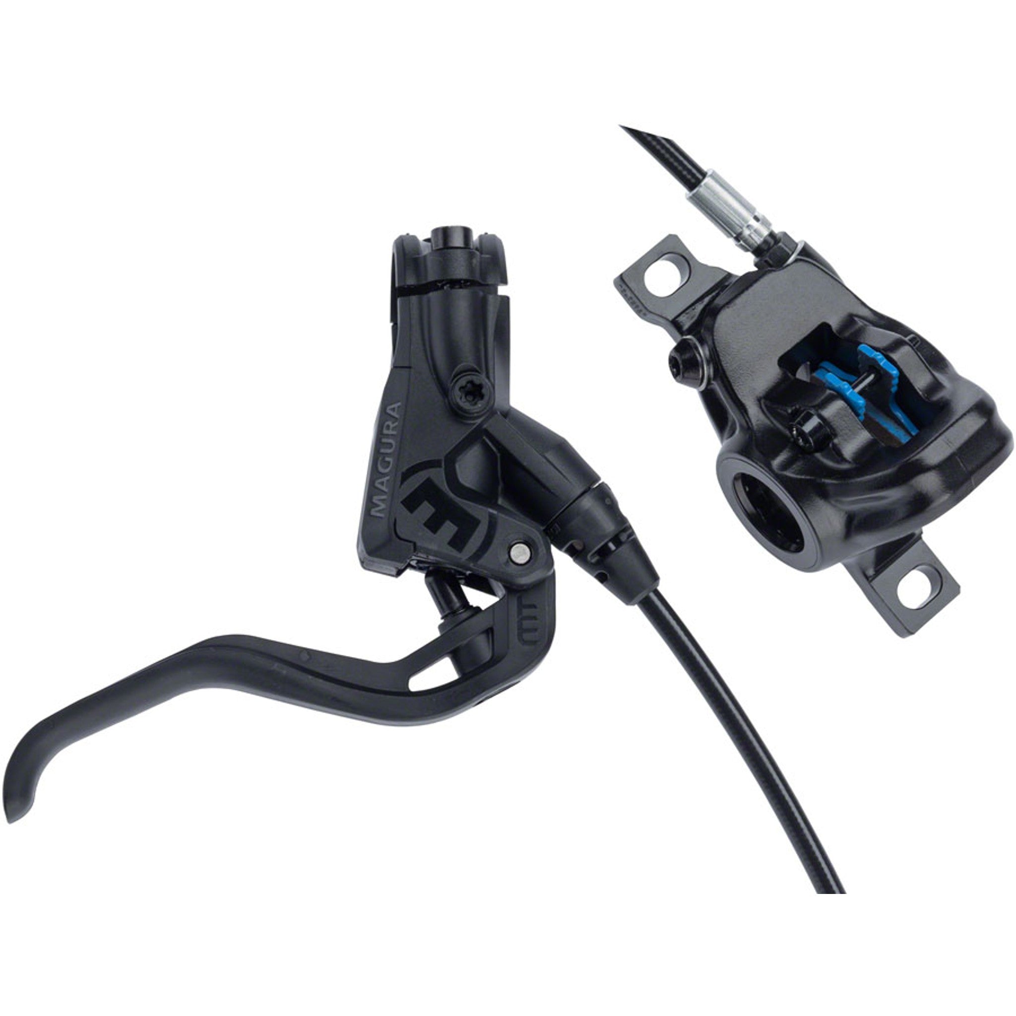 MT Sport Disc Brake and Lever - Front or Rear, Hydraulic, Post Mount, Black