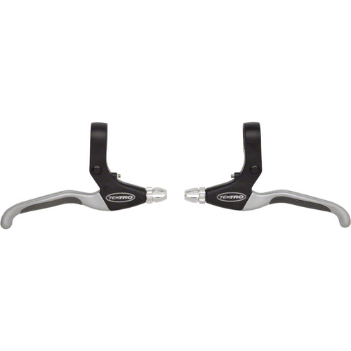 Tektro CL530-RS Linear Pull Brake Levers Black/Silver