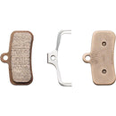 D02S-MX Disc Brake Pad and Spring - Metal Compound, Stainless Steel Back Plate, One Pair