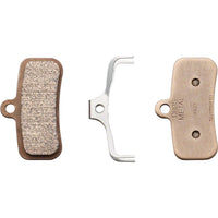 D02S-MX Disc Brake Pad and Spring - Metal Compound, Stainless Steel Back Plate, One Pair