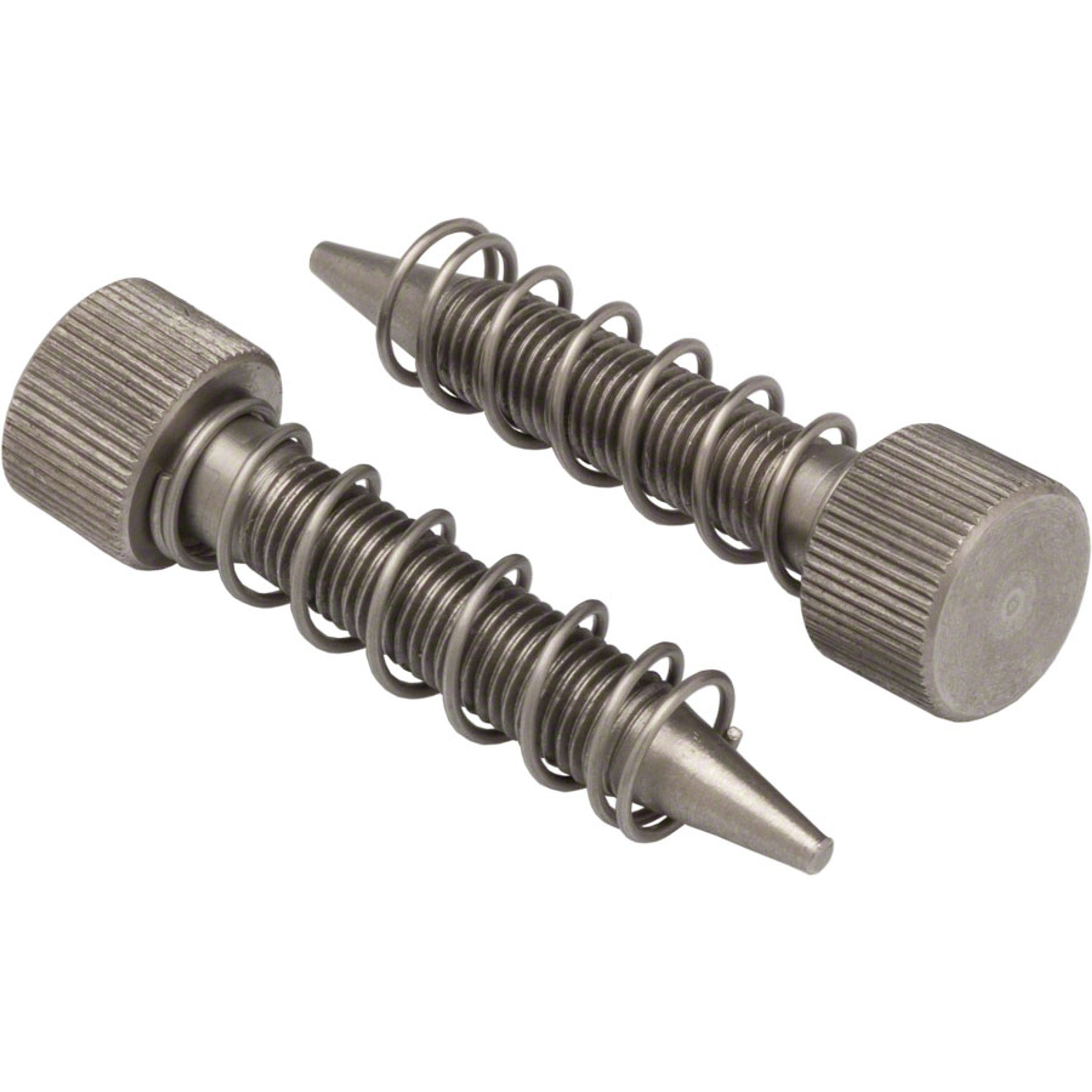 Surly Trailer Hitch Axle Hook Thumbscrews and Springs, Pair