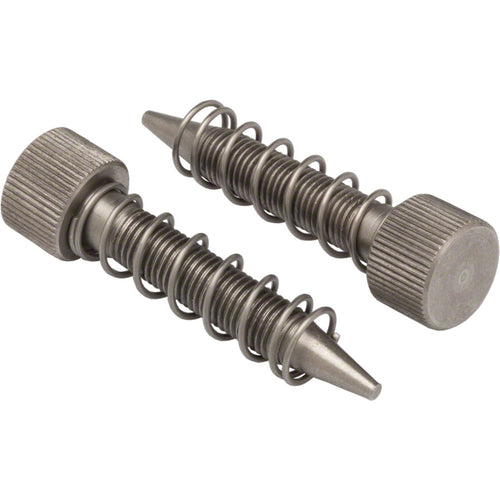 Surly Trailer Hitch Axle Hook Thumbscrews and Springs, Pair