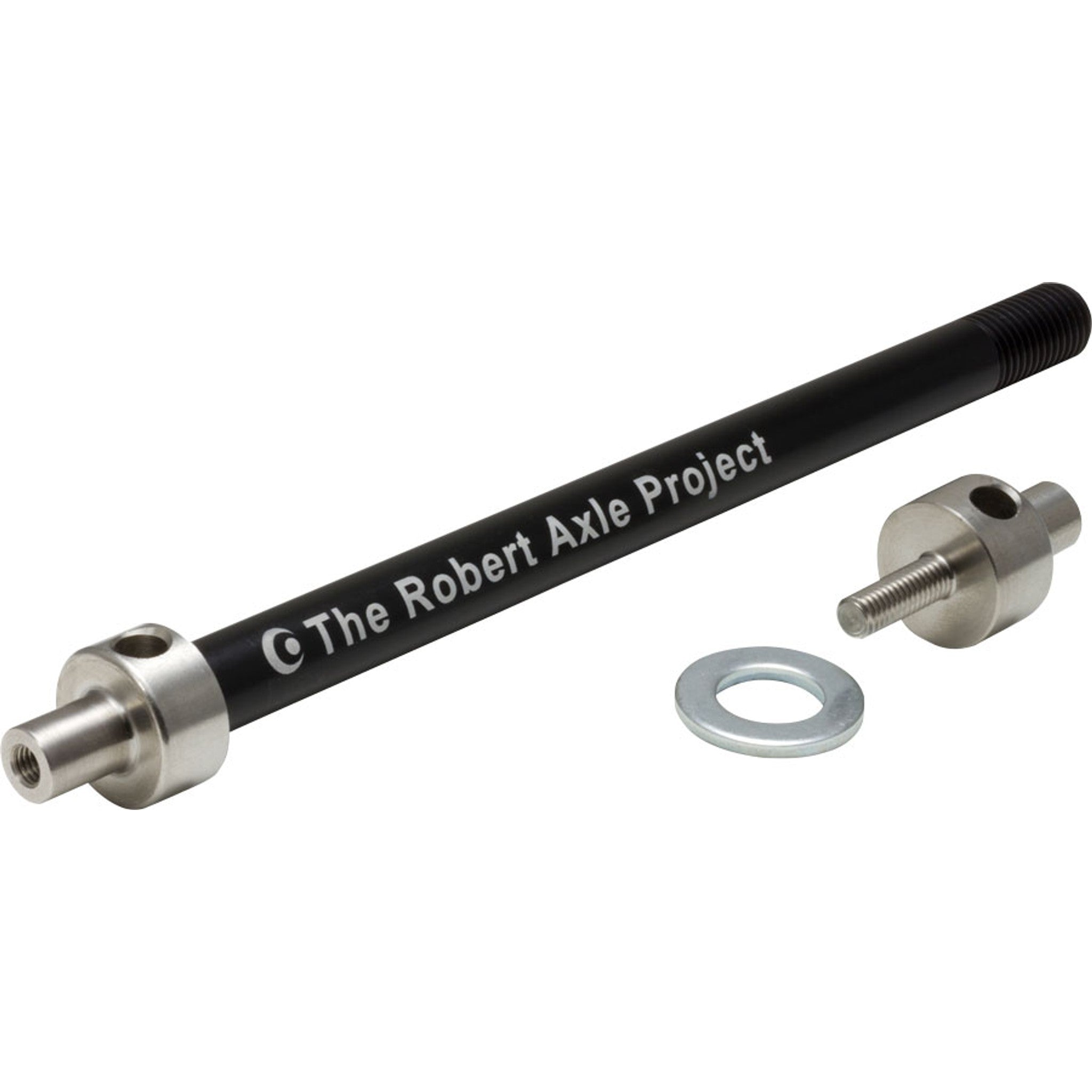 Robert Axle Project BOB Trailer 12mm Thru Axle, Length: 159 or 165mm Thread: 1.5mm
