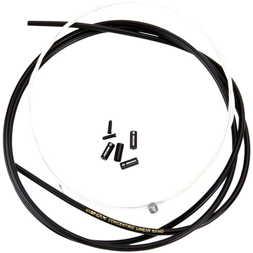 One Linear Brake Cable Kit - Alloy, Black