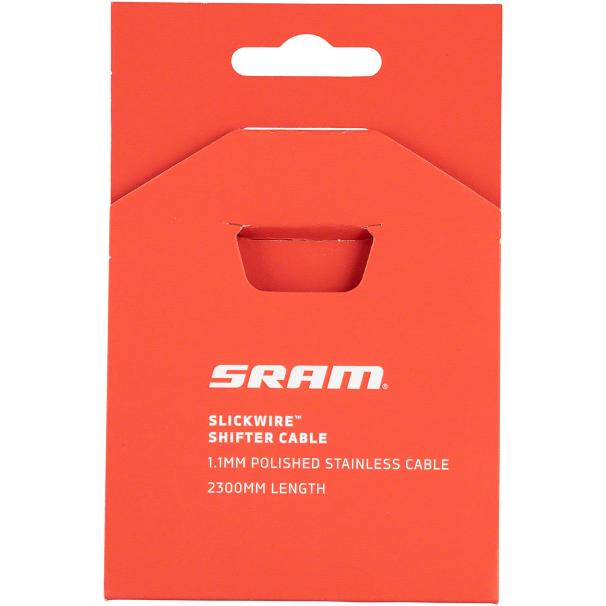 SlickWire Shift Cable - 1.1mm, 2300mm Length, Silver