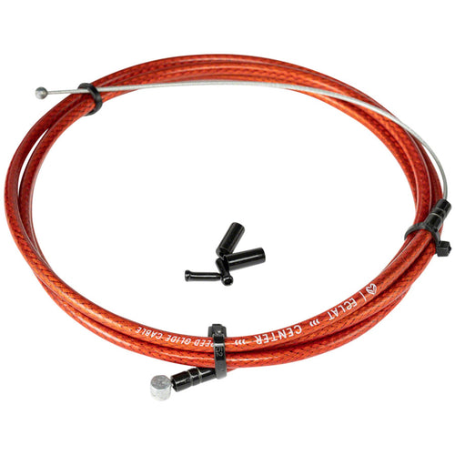 The Center Linear Brake Cable - 1300mm, Translucent Red
