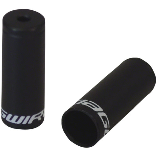 3mm Open Alloy Dropper Seatpost Cable Housing End Caps - Bottle/50, Black