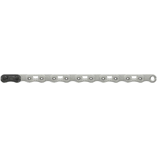XX SL Eagle T-Type Flattop Chain - 12-Speed, 126 Links, Hollow Pin, Includes PowerLock Connector, PVD Coated, Silver