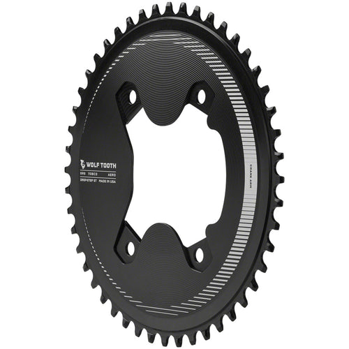 110 Asymmetrical BCD Aero Chainrings for 12-Speed Shimano GRX 800 Series