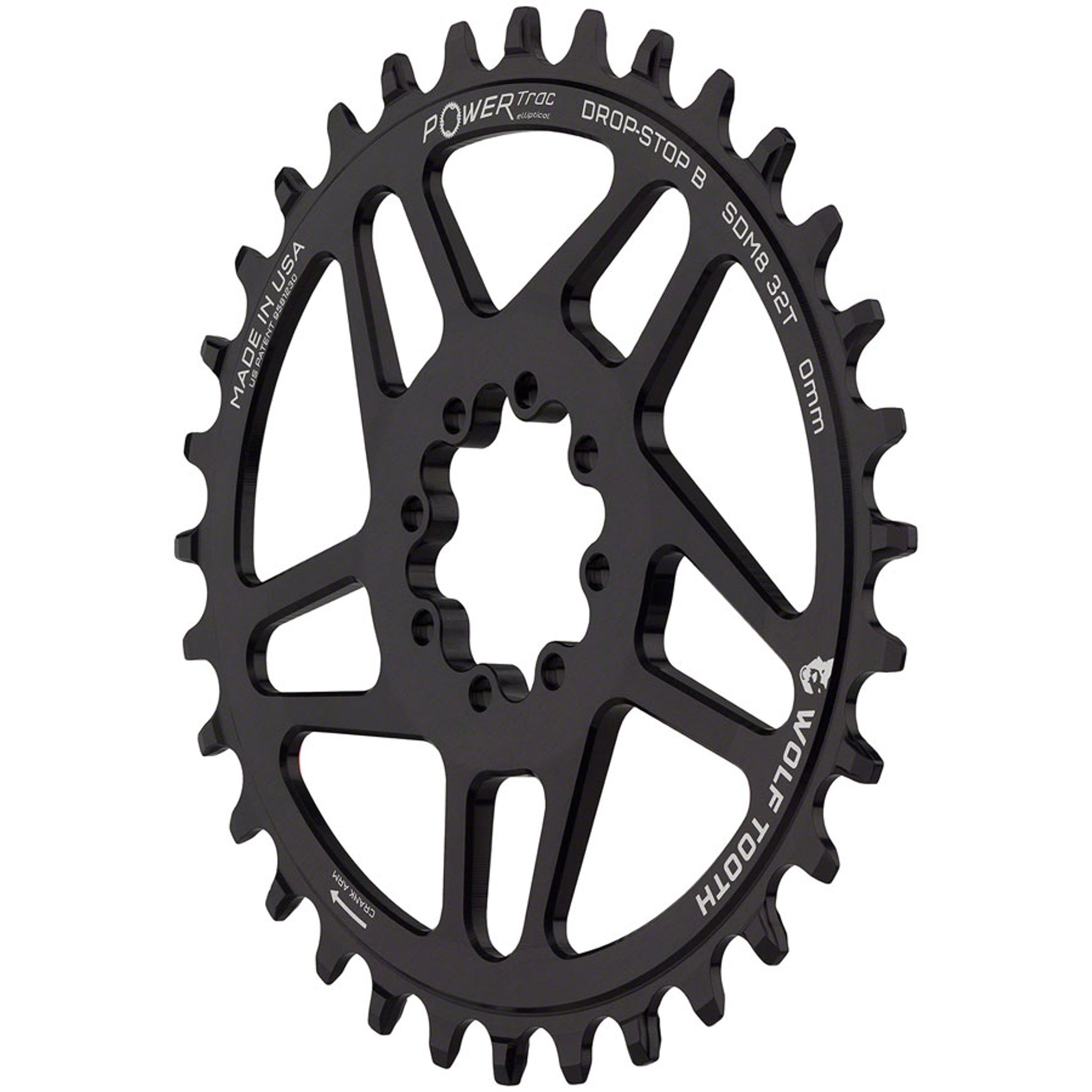 SRAM Elliptical 8-Bolt Direct Mount Chainrings