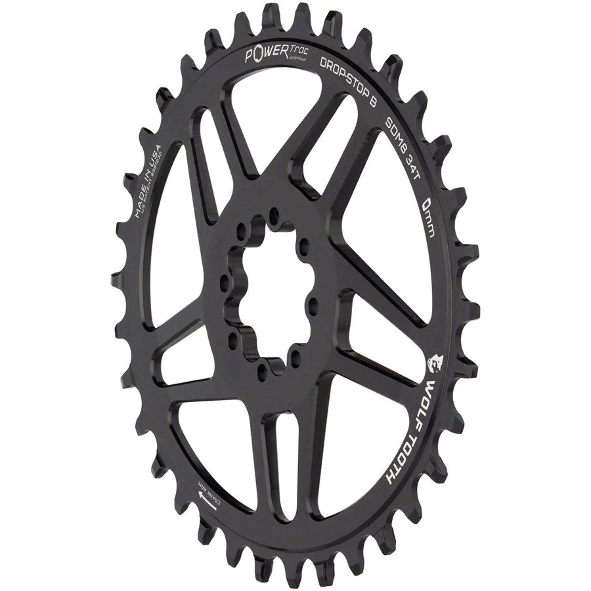 SRAM Elliptical 8-Bolt Direct Mount Chainrings