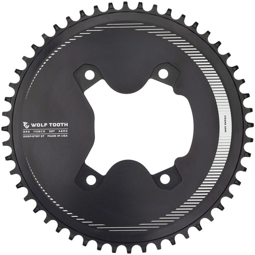 110 Asymmetrical BCD Aero Chainrings for 12-Speed Shimano GRX 800 Series