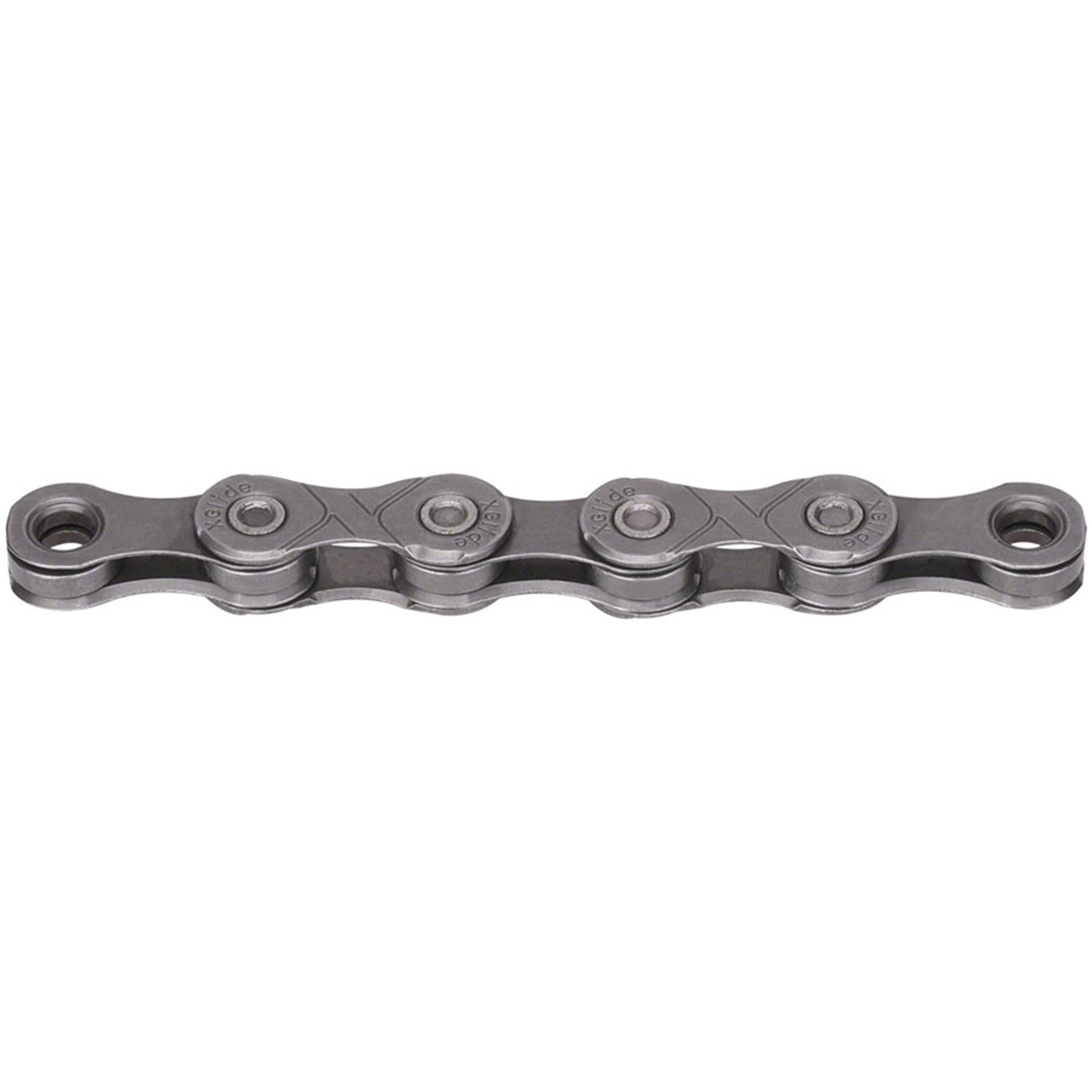XGlide Chain - 9/10/11-Speed, 126L, Optimized for Shimano CUES Drivetrain, Gray