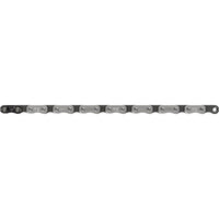 SRAM Eagle 70 T-Type Flattop Chain - 12-Speed, 126 Links, Solid Pin, Includes PowerLock Connector, Silver/Black