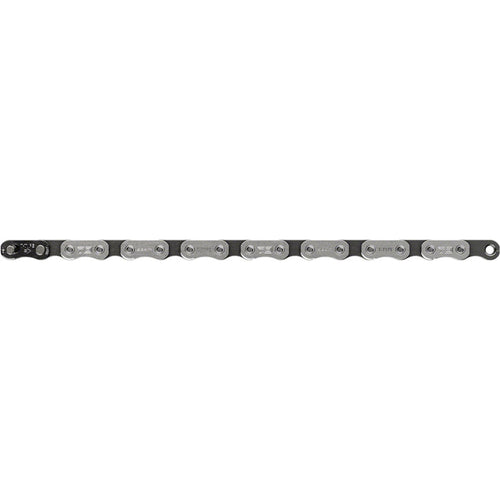SRAM Eagle 70 T-Type Flattop Chain - 12-Speed, 126 Links, Solid Pin, Includes PowerLock Connector, Silver/Black