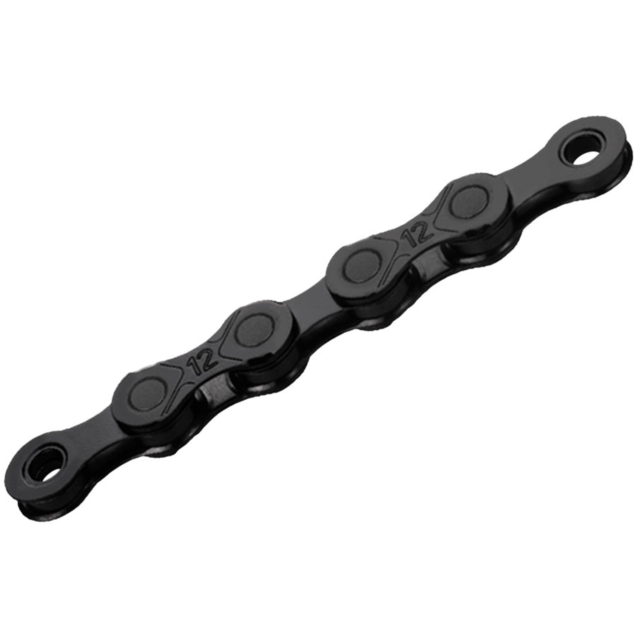 KMC DLC 12 Waxed Chain - 12-Speed, 126 Links, Black