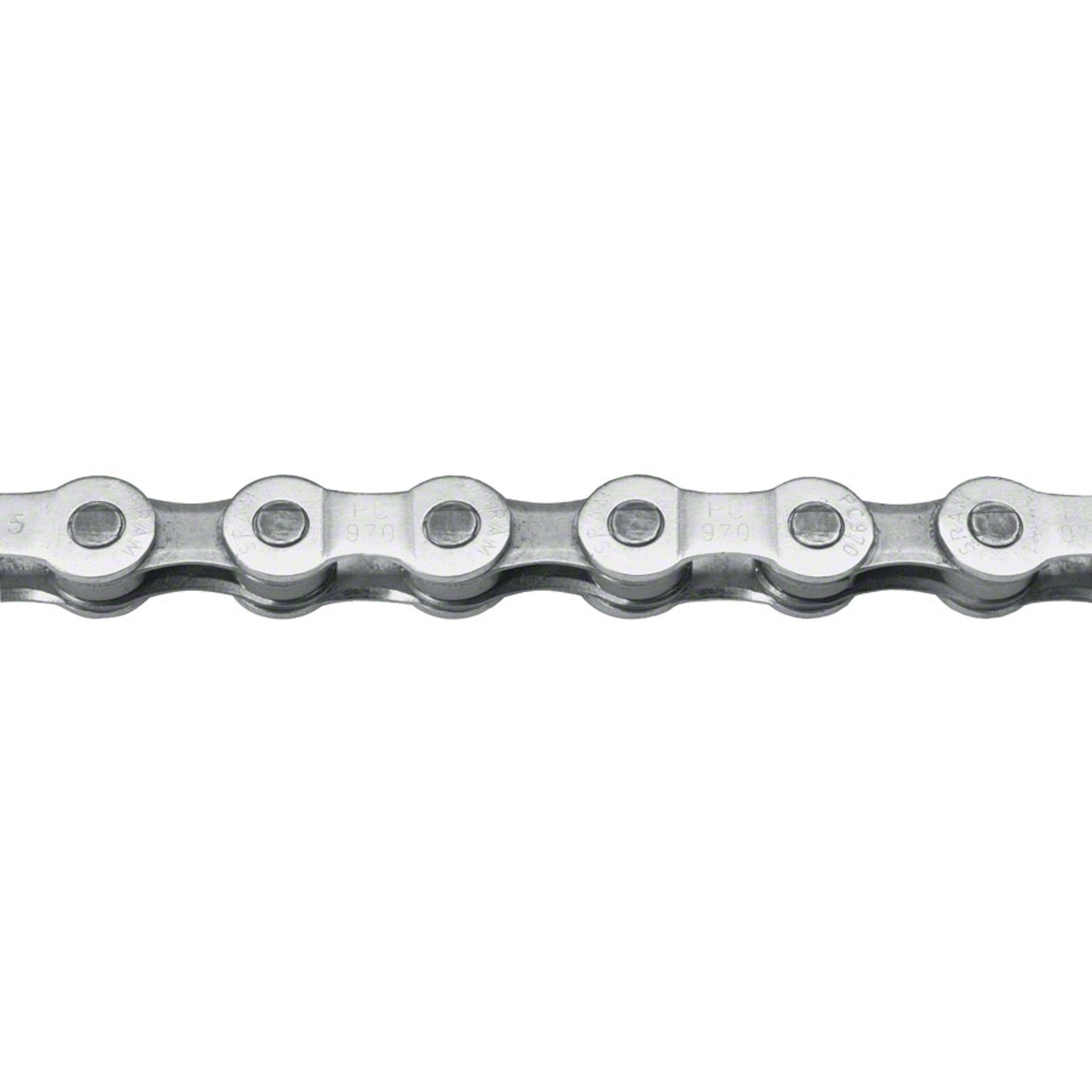 SRAM PC-971 Chain - 9-Speed, 114 Links, Silver/Gray