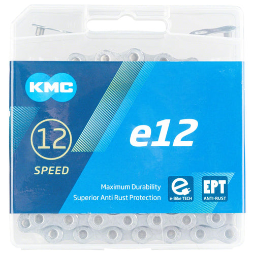 e12 EPT Chain - 12-Speed, 136 Links, Silver